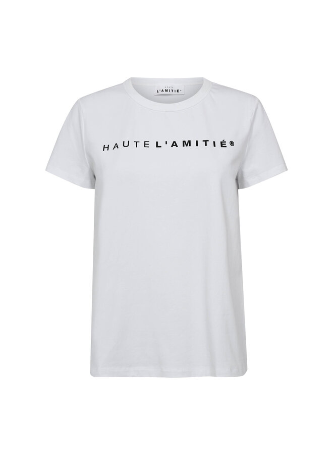 Rub Logo Tee white