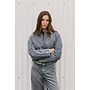Denim Raglan Blouson Mid grey