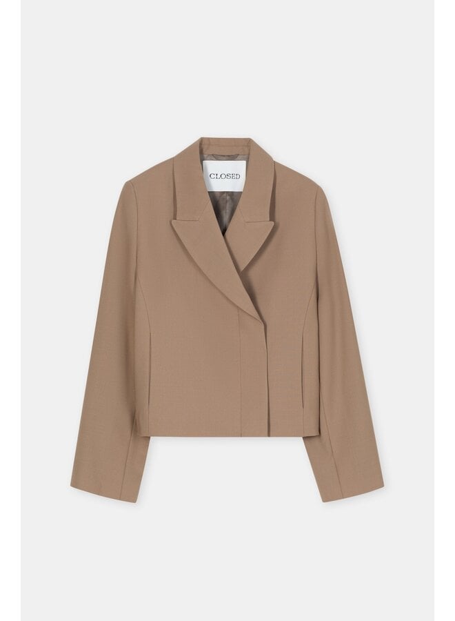 Cropped Blazer Hazel beige