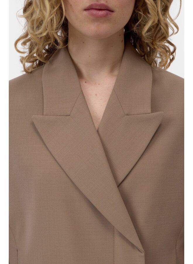 Cropped Blazer Hazel beige