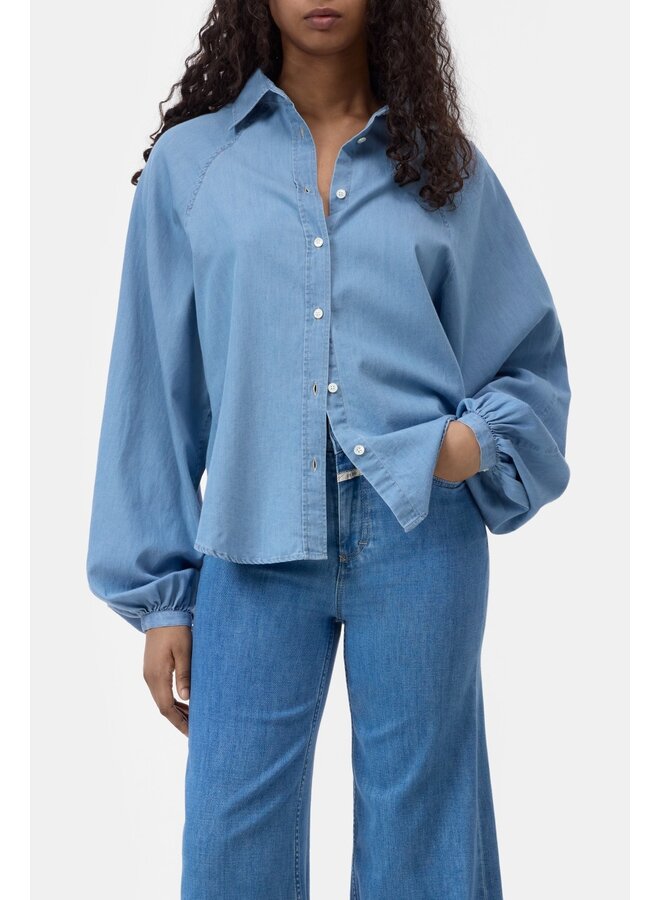 Raglan Blouse Light blue