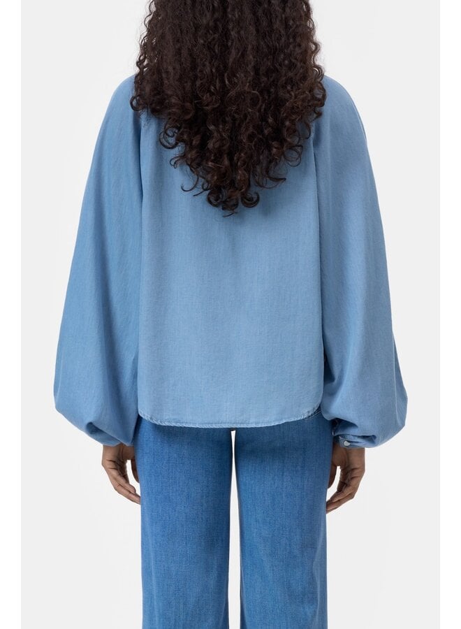Raglan Blouse Light blue