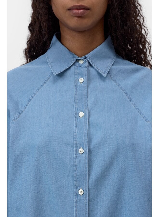 Raglan Blouse Light blue