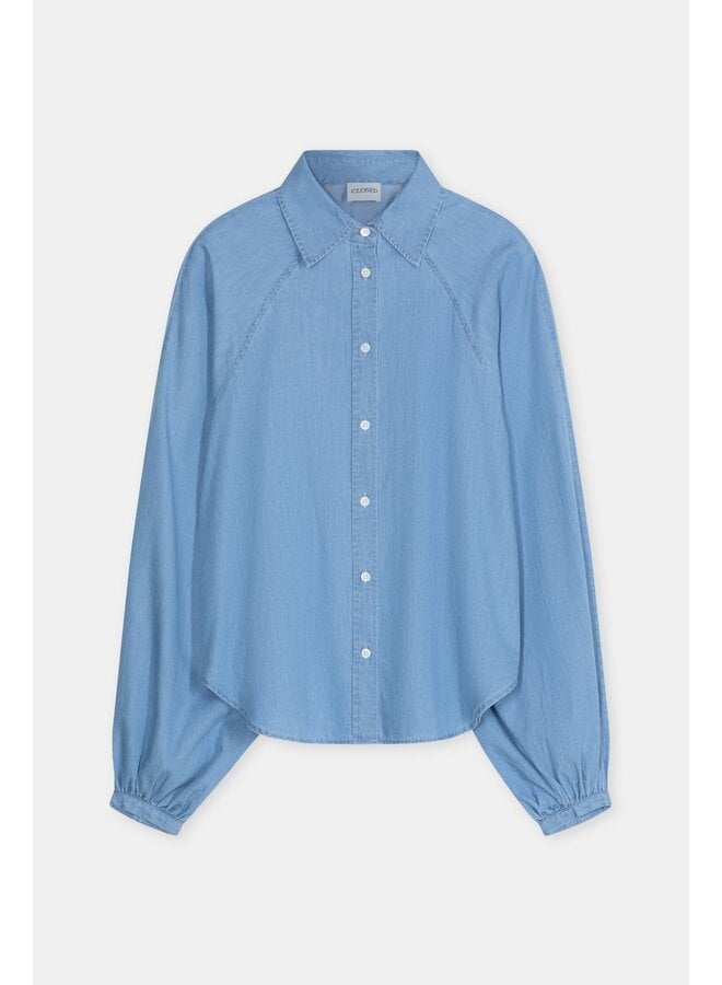 Raglan Blouse Light blue
