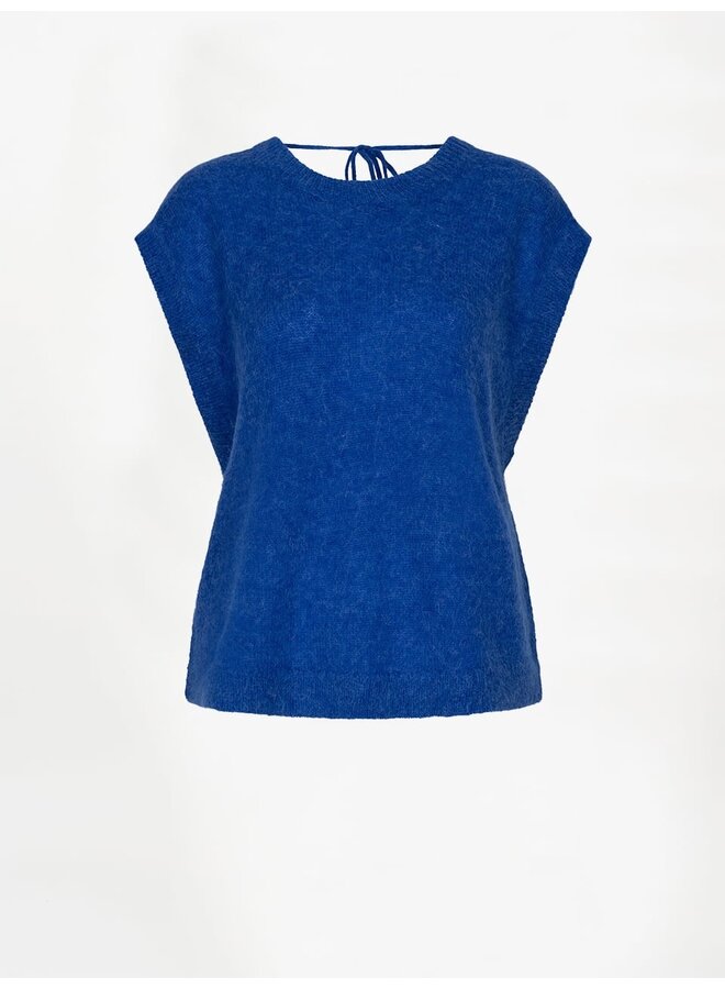 ENOHA open back sweater Luminous Blue