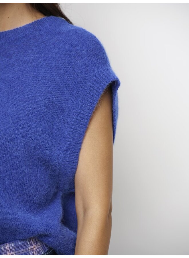 ENOHA open back sweater Luminous Blue