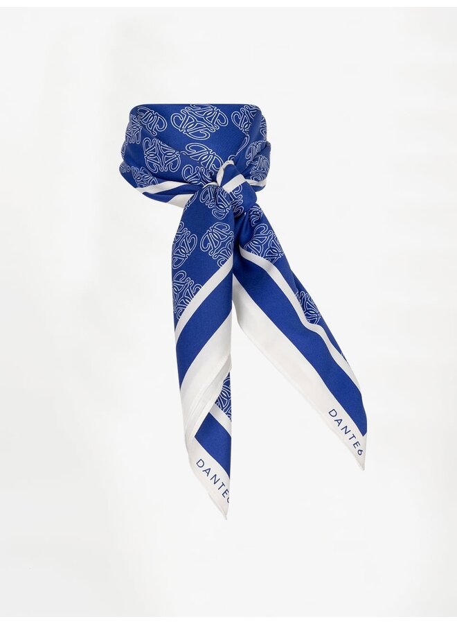 MONOGRAM chain scarf Luminous Blue