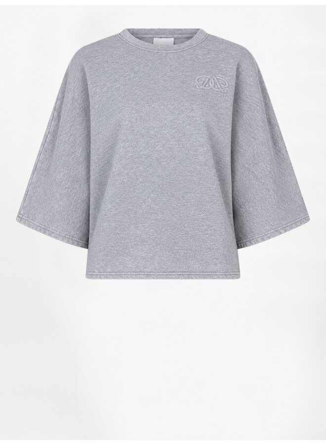 DEVON sweat Heather Grey