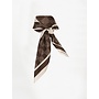 MONOGRAM chain scarf Chocolate Brown