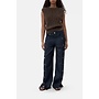 Crew neck vest Mahagony brown