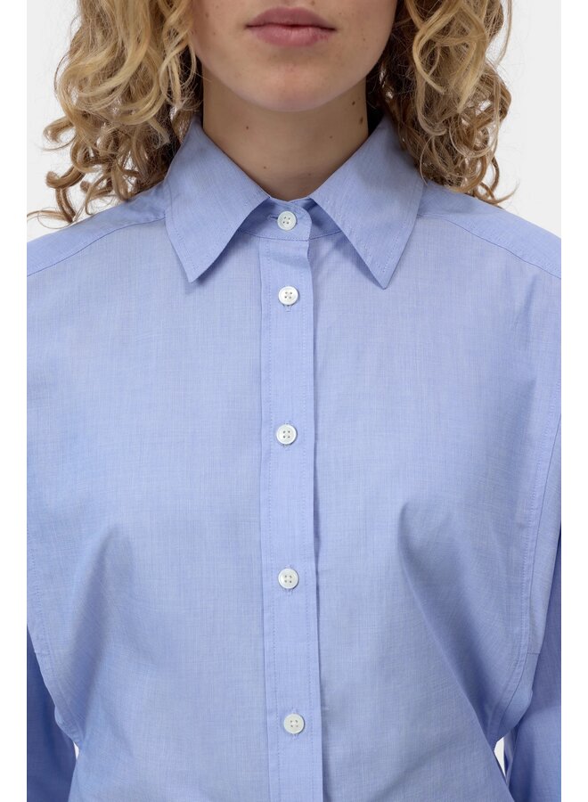 Waisted Shirt Breeze blue