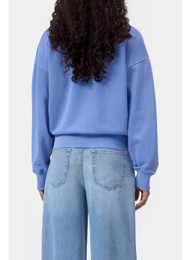 Basic crewneck Moonleaf Blue