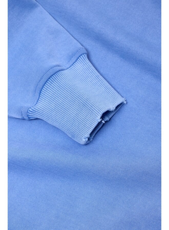 Basic crewneck Moonleaf Blue