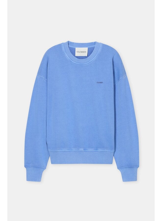Basic crewneck Moonleaf Blue