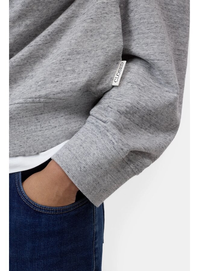 Rugby longsleeve Light grey melange
