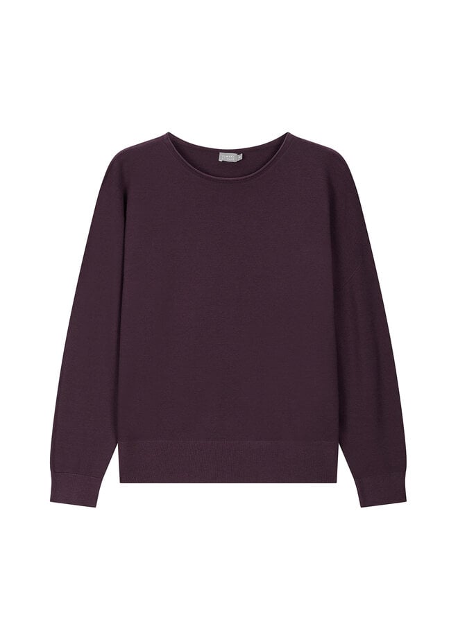 Sweater boothals Soft Rasin