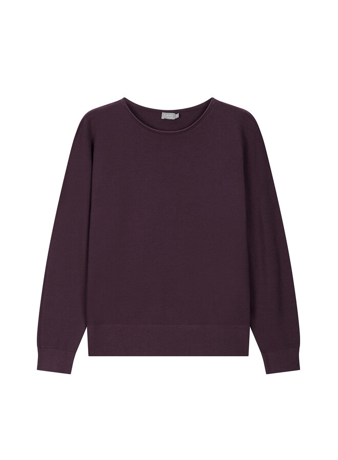 Sweater boothals Soft Rasin