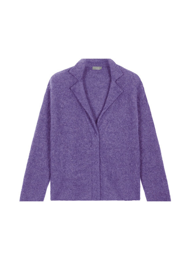 Cardigan Purple Mist (kid mohair)