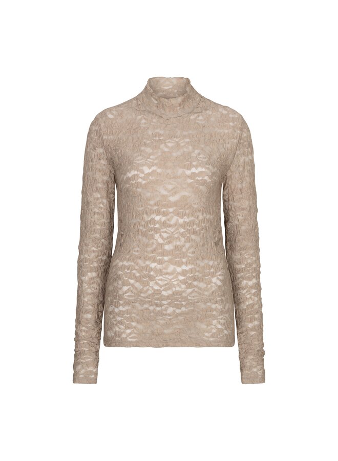 Lace top IRONY Warm Greige