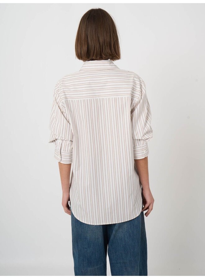 Cotton blouse Multi Stripe