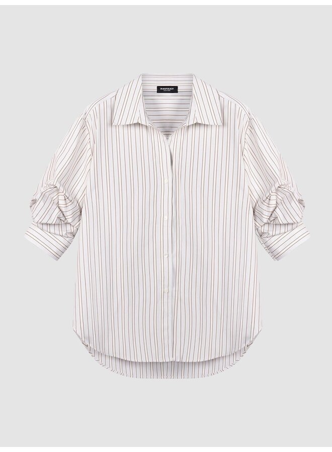 Cotton blouse Multi Stripe