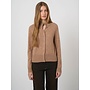 Cashmere/silk cardigan Fawn
