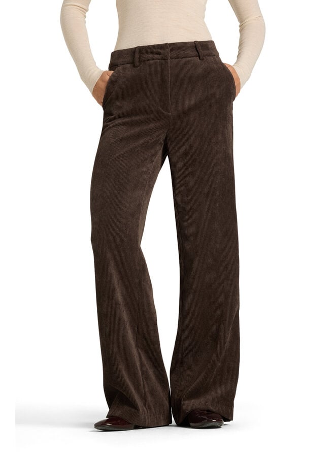 AMELIE corduroy dark ebony