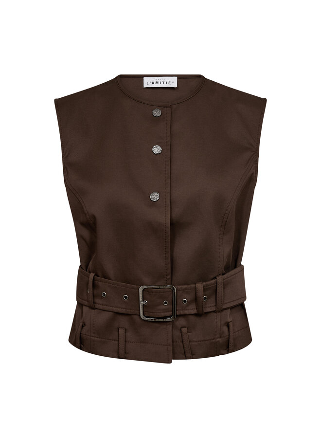 Rabi Belt Vest Mocca