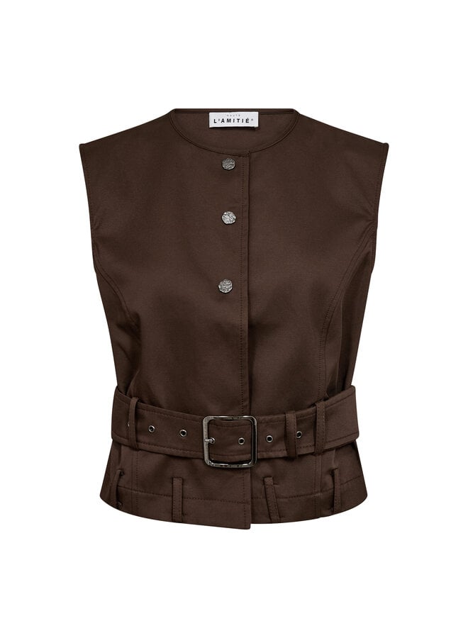 Rabi Belt Vest Mocca