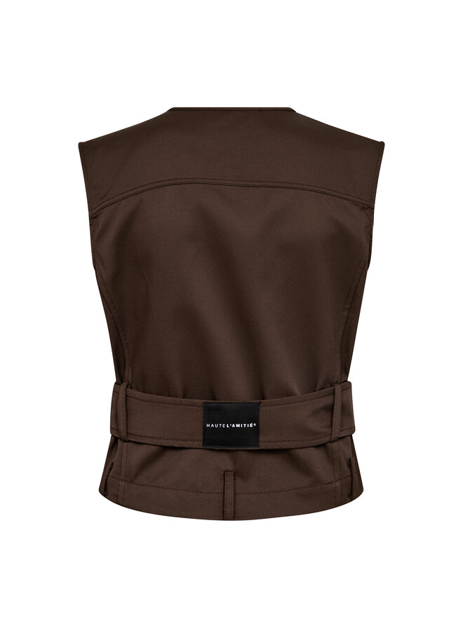 Rabi Belt Vest Mocca