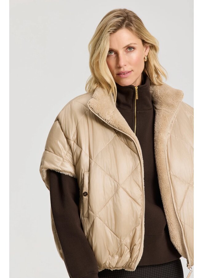Reversible Bodywarmer HAZEL sand