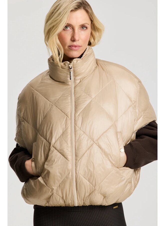 Reversible Bodywarmer HAZEL sand