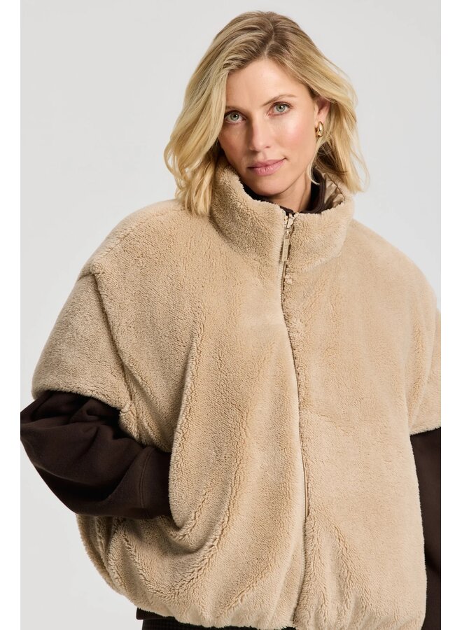 Reversible Bodywarmer HAZEL sand