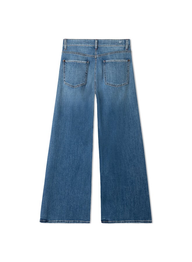 PALAZZO FLARE blue denim STUDIO87