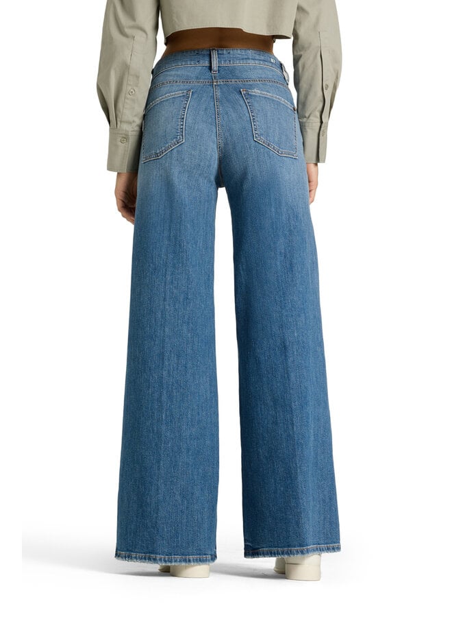 PALAZZO FLARE blue denim STUDIO87
