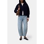 Zipped cardigan Dark night