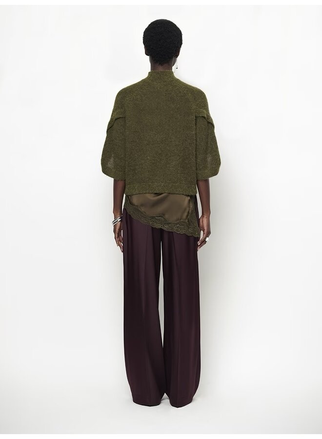 Cape Sweater MAHANI Moss Olive