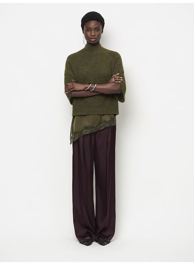 Cape Sweater MAHANI Moss Olive