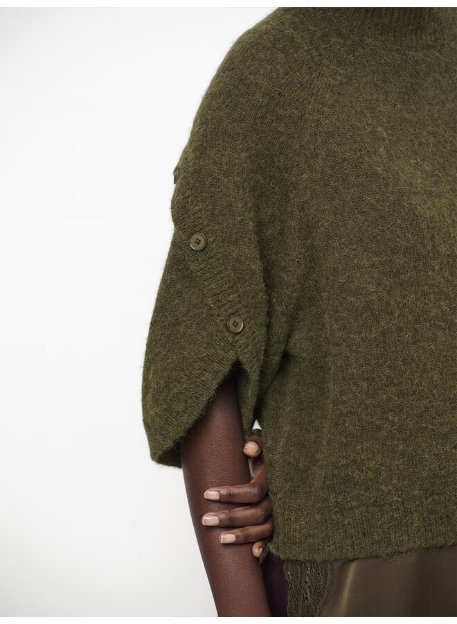 Cape Sweater MAHANI Moss Olive