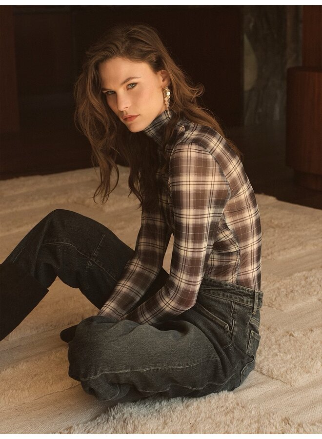 Printed Check Top CASHA Multicolour