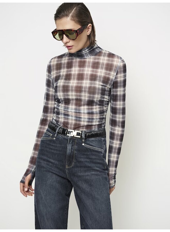 Printed Check Top CASHA Multicolour