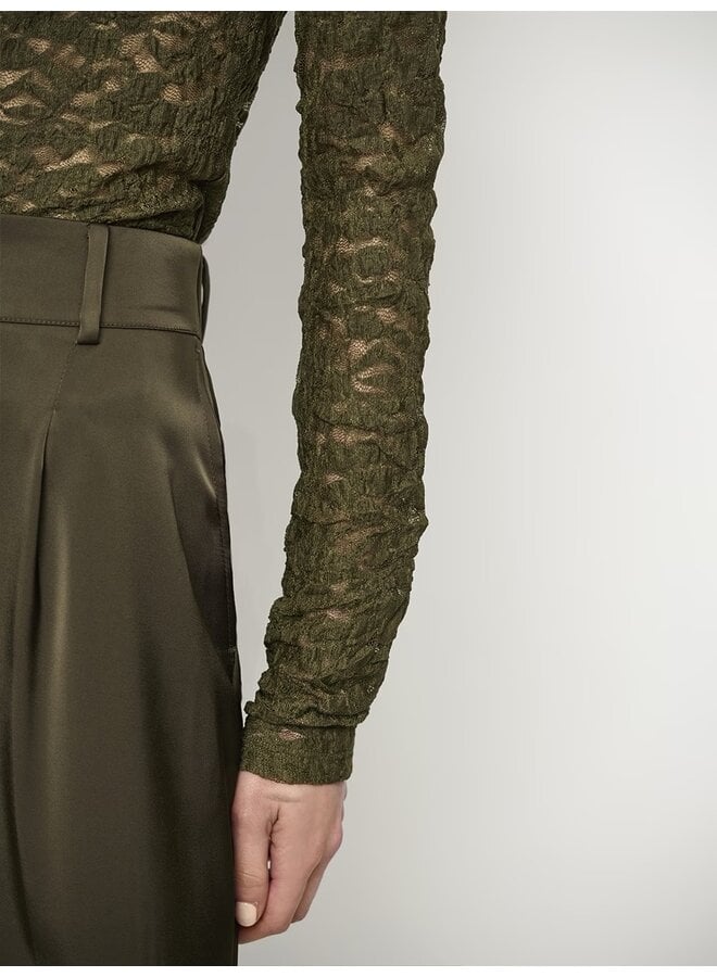 Lace top IRONY Moss Olive