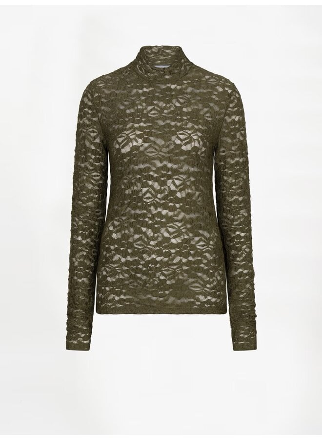 Lace top IRONY Moss Olive