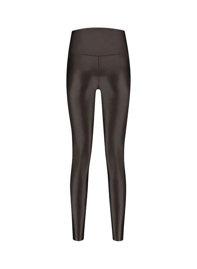 Shine Leggings High Waistband Cacao