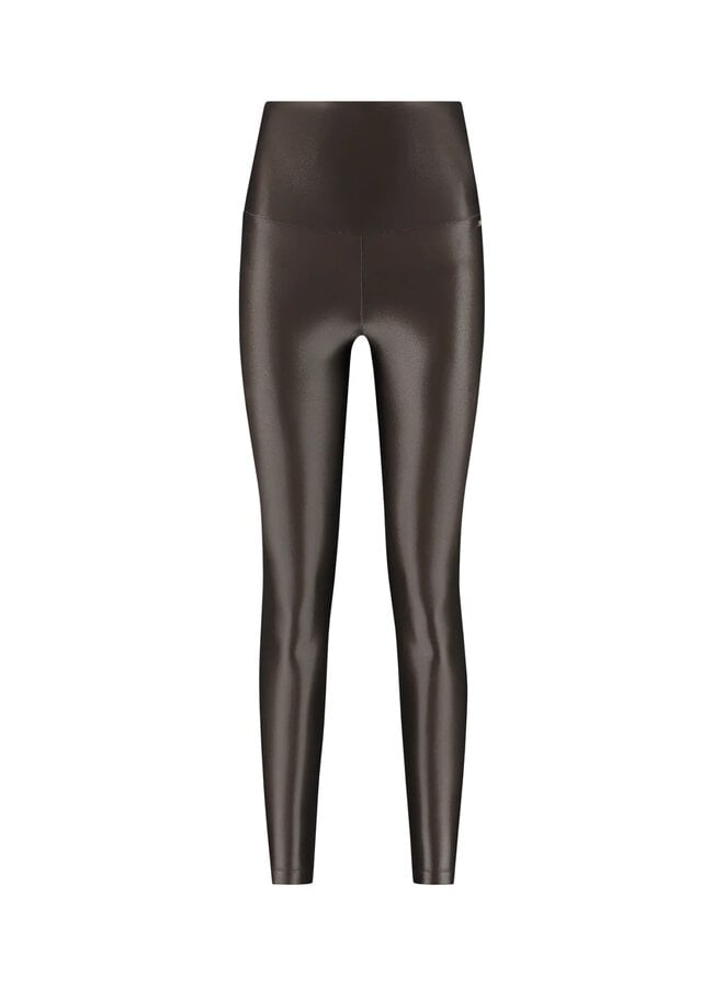 Shine Leggings High Waistband Cacao