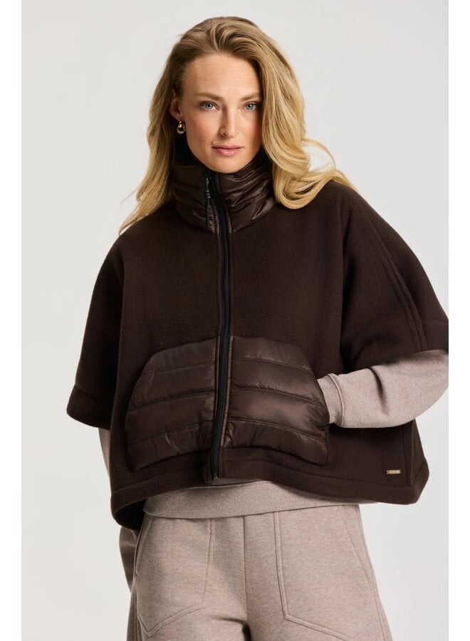 Stine Cape Dusk Brown