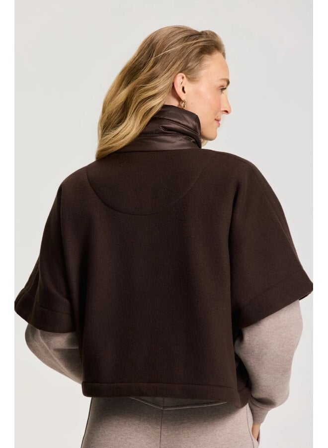 Stine Cape Dusk Brown