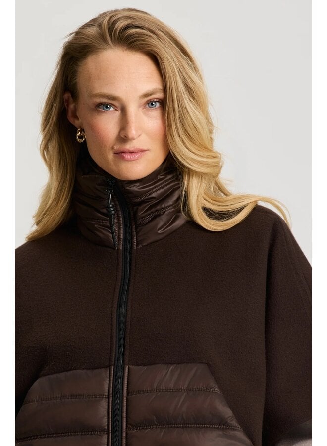Stine Cape Dusk Brown