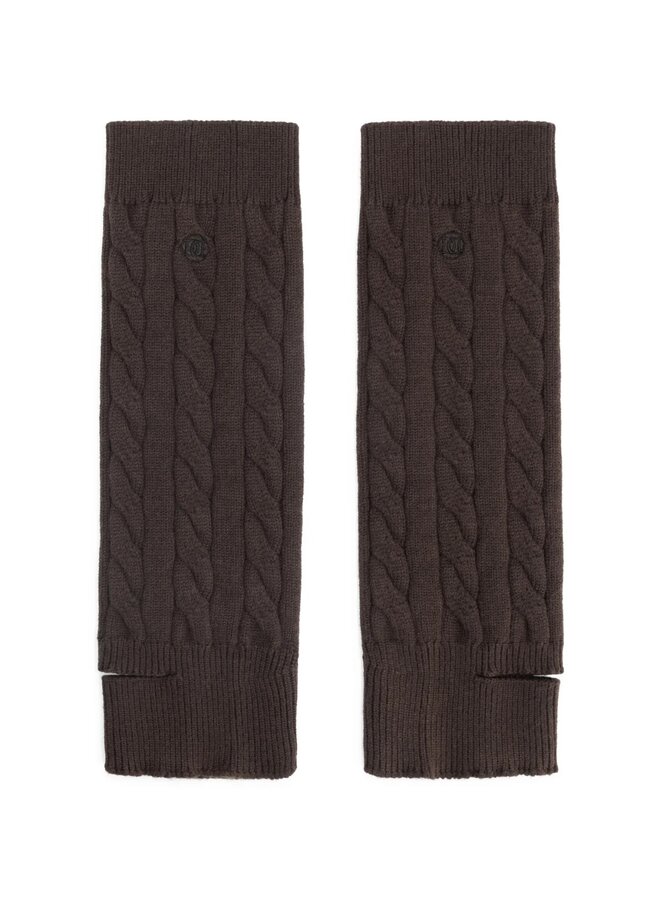 Deblon Legwarmers Dusk Brown
