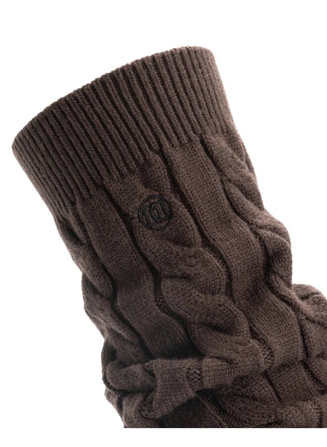 Deblon Legwarmers Dusk Brown